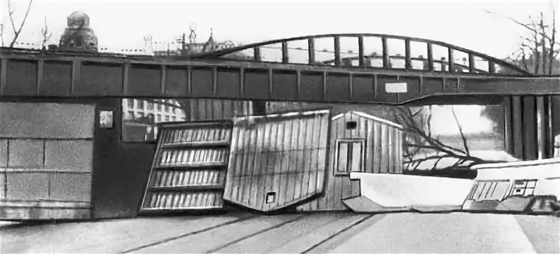 Гамбург, 23-25 октября 1923 г. Баррикада.